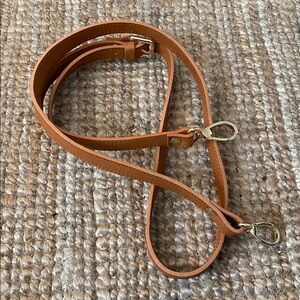 Valentina Tan Leather Replacement Crossbody Shoulder Bag Strap